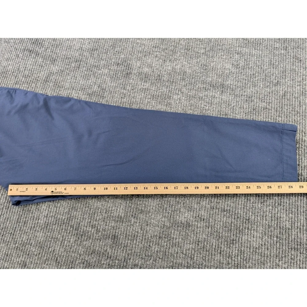 Banana Republic Chino Pants Mens 33x30‎ Blue Straight Slim Stretch Office Casual